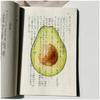 Creative Fruit Slice Bookmarks Simulation Funny Translucent Design For Fixed Book Cartoon Cute Acrylic Note Bookmarks Gifts
