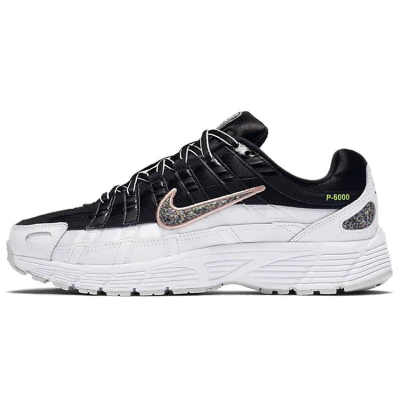 

Женские кроссовки Nike P 6000 Se Черные Разноцветные Белые CJ9585-001 38
