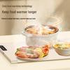 Flexible Silicone Food Warmer: Foldable Heat Preservation Pad for Hot Dishes
