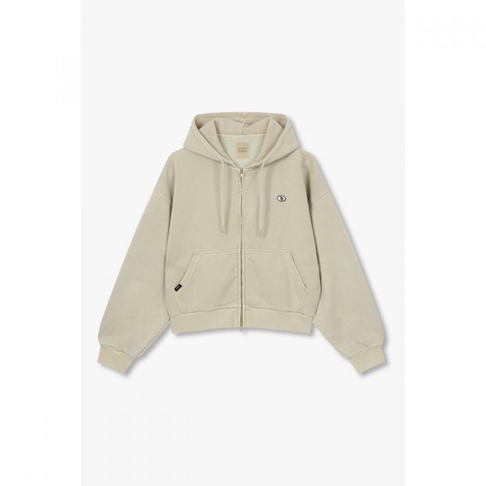 Studio Tomboy Garment Dye Zip Up Hoodie  9176113974ar 