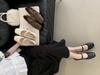 2025 Spring and Autumn New Fashion Versatile French Flat Bottom Commuter Shallow Mouth Single Shoes Women's Shoes Small Fragrant Fang Head
