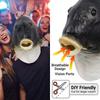 Latex Realistische Karpfenmaske Realistische Fisch-Latexmaske Kopfbedeckung Fischkopfmaske Halloween Cosplay