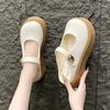 Mary Jane slippers women's summer 2025 new models with skirts women's shoes muffin platform slippers