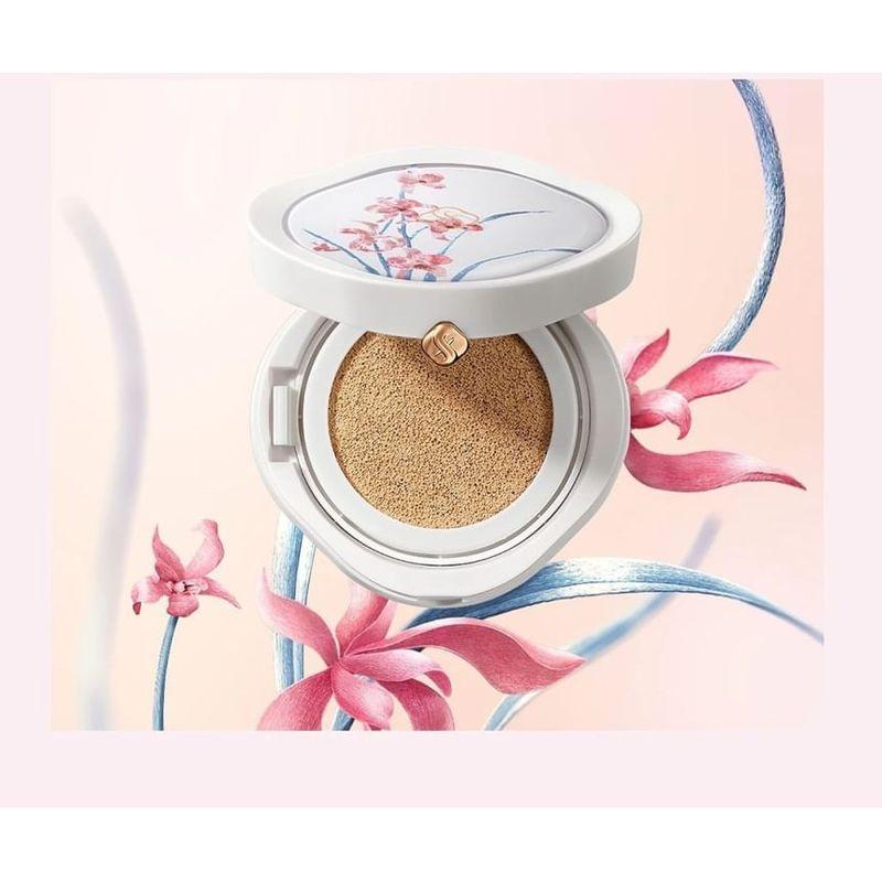 Florasis - Flawless Jade Andningsbar Långvarig Cushion Foundation (Ode till broderi) - 3 nyanser