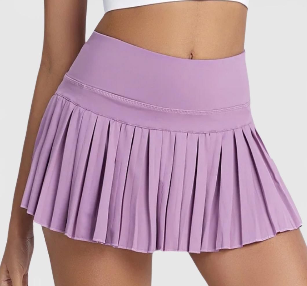 

Літня плісирована спідниця: Модні, Зручні Спортивні Шорти з Дизайном Захисту від Непристойності XL фіолетовий