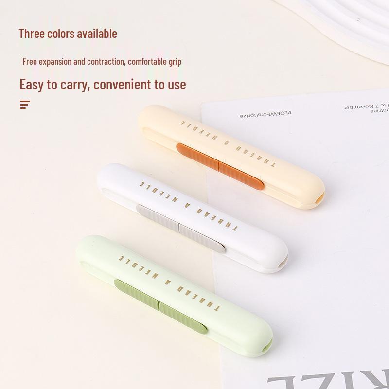 2-in-1 Needle Threader & Seam Ripper: Hand Sewing Tool