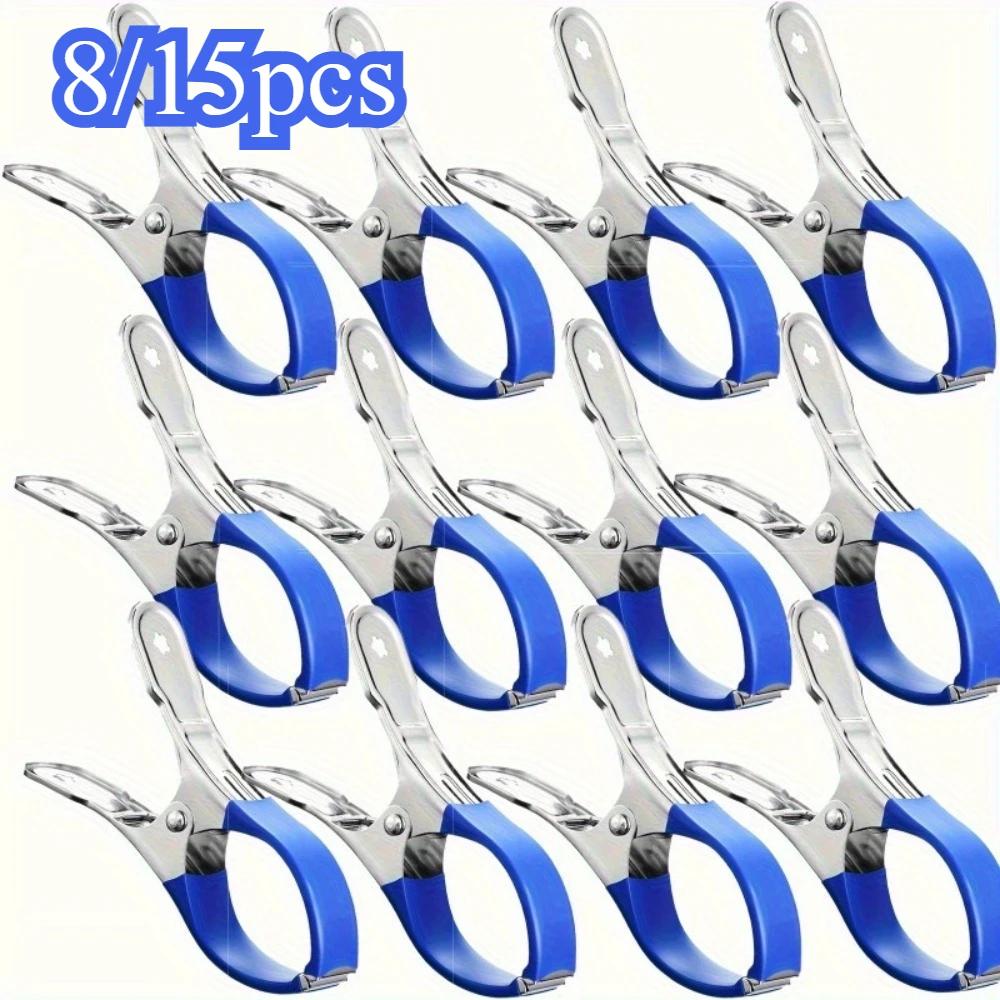 Heavy-Duty Windproof Laundry Clips - For Drying Clothes in Autumn, Winter & Harsh Weather - Reliable Stainless Steel Clips