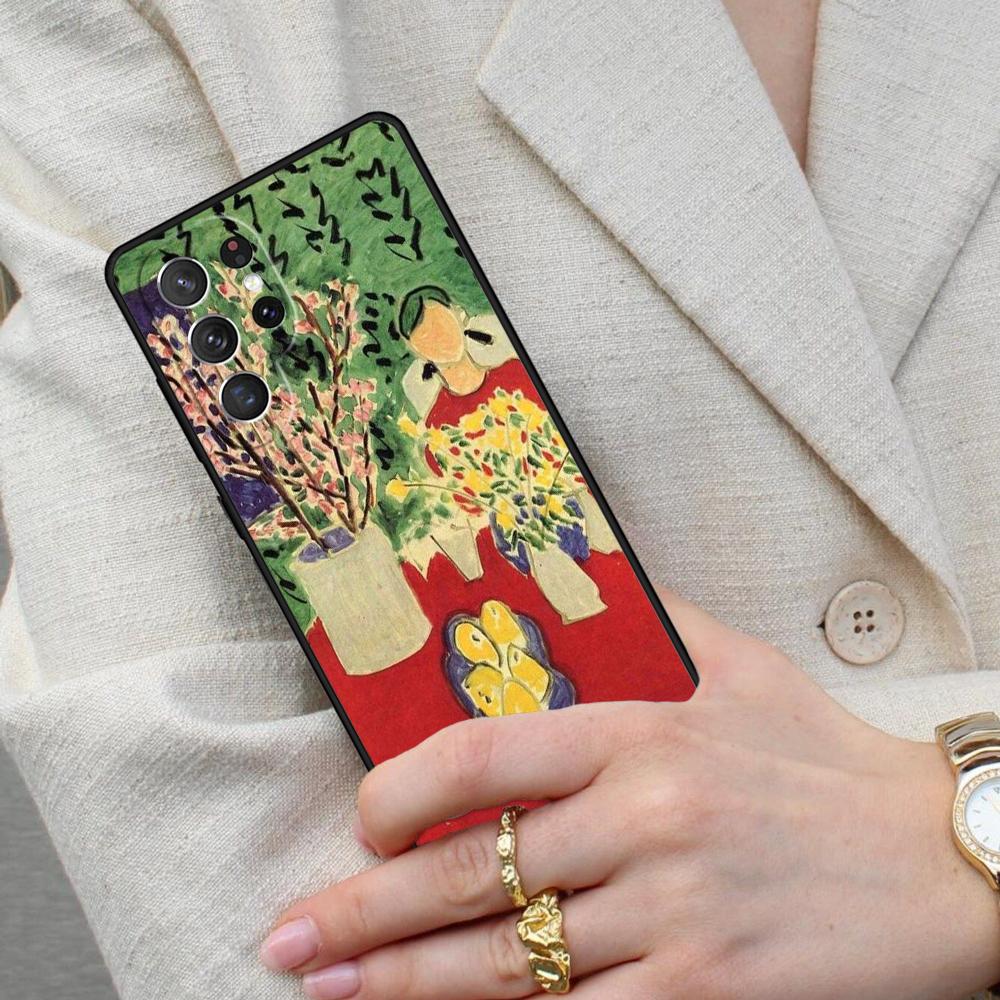 Henri Matisse Art Painting Cell Phone Case for Samsung Galaxy S26 Ultra S25 S24 S23 S22 S21 S20 Note10 Cover