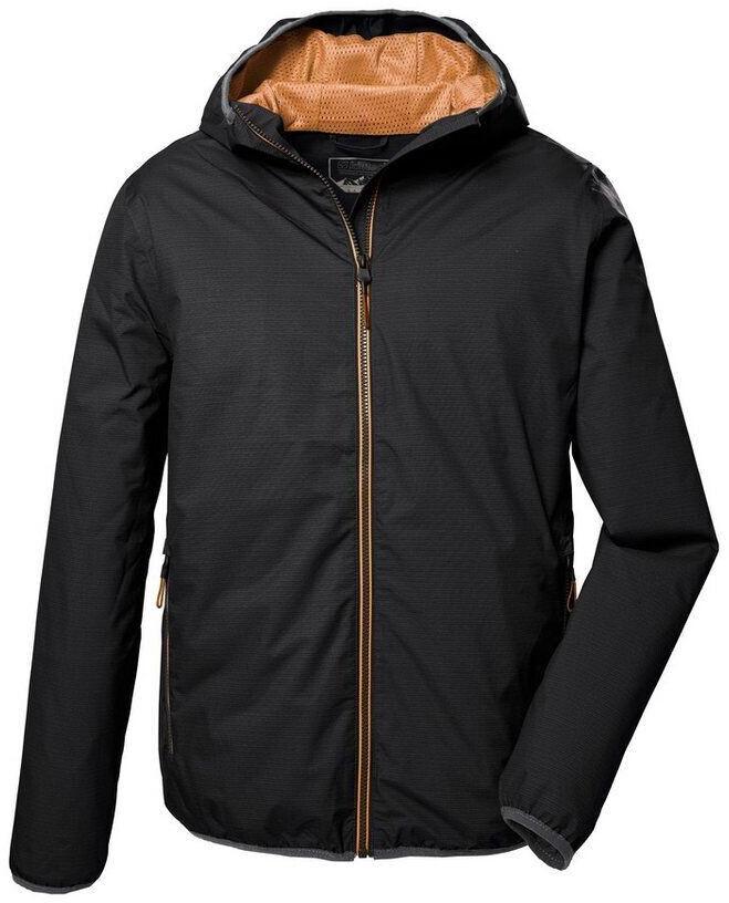 Куртка Killtec с капюшоном темный антрацит