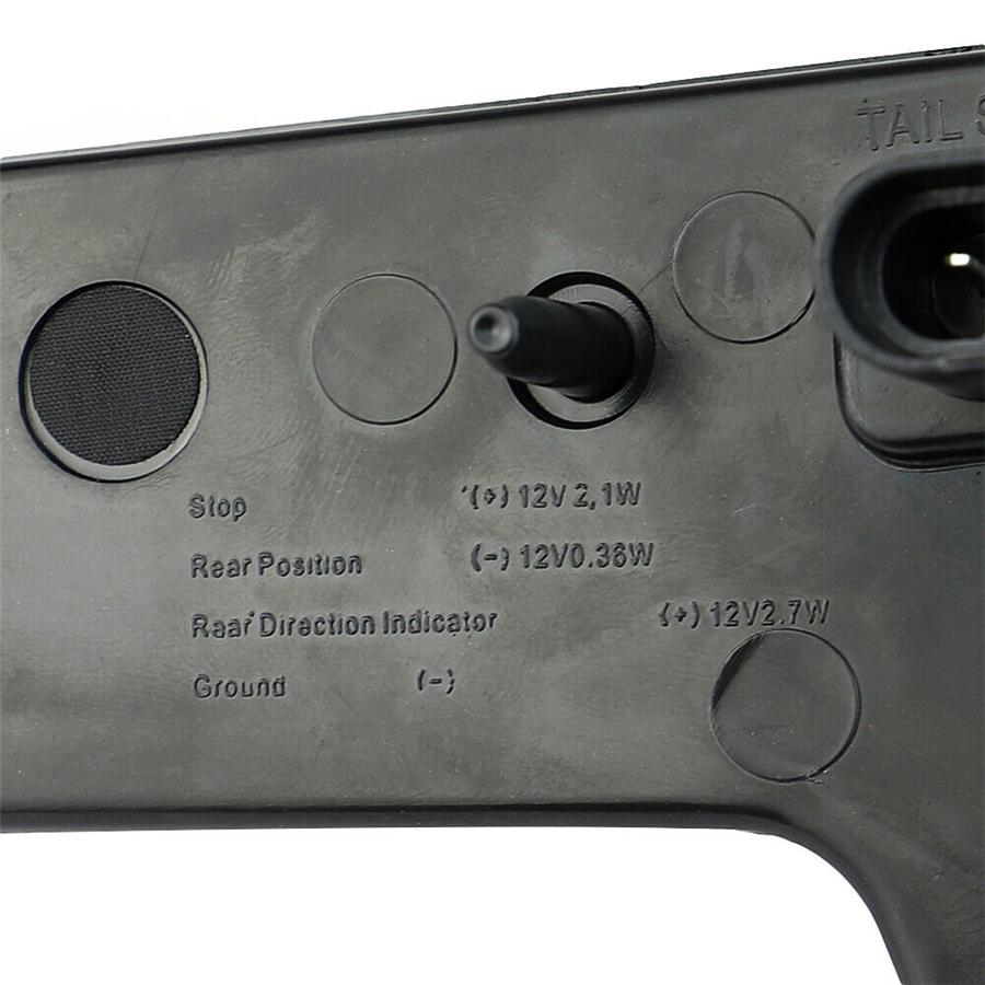 UTV Smoked LED Tail Lights For 2019 2020 2021 Polaris RZR XP 1000 TURBO S