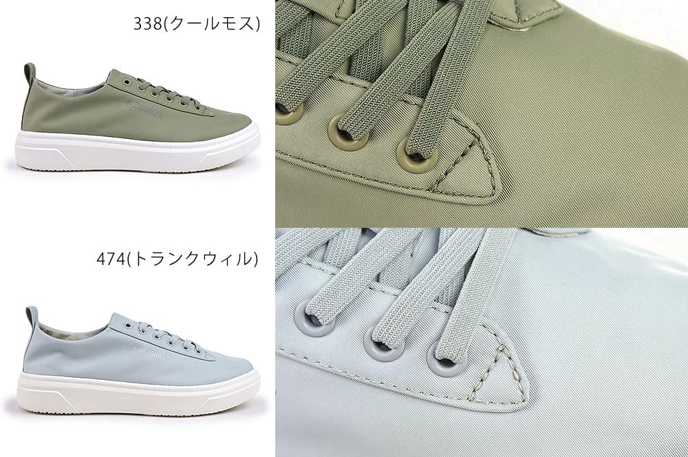 Columbia Myleage Rain II Waterproof Shoes Myleage Rain II Waterproof 010 Size Size Women's (YL3946), Lace-Up Sneakers, (Black), 24.5cm (US 7.5)