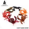Tetsuwan LIGHT GAME WORM M004 Cangrejo Azul Brillante Gusano AZW-M #Marrón/Rojo