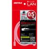 BUFFALO Unbreakable LAN Cable for Modem Category 6a Straight Normal Type Black BSLS6ANU05BK