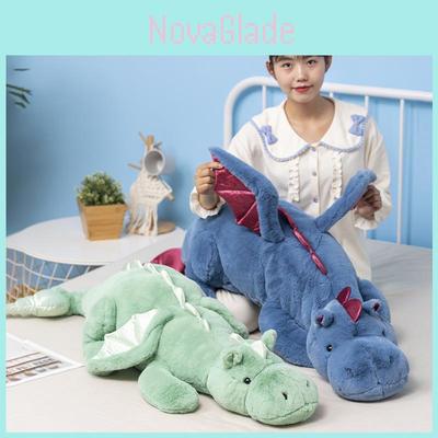 Super Soft Short Plush Dinosaur Stuffed Animal Large Dragon Doll For Children