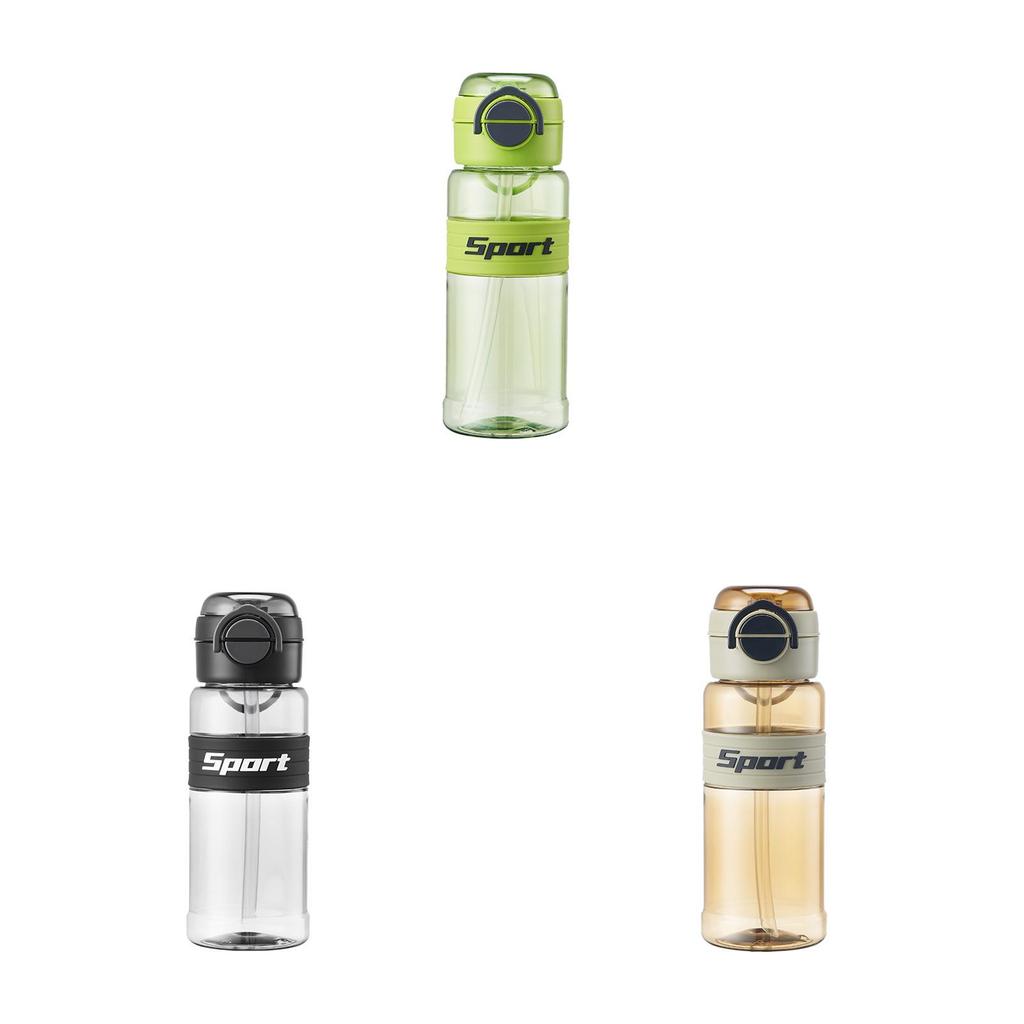 Space Themed Plastic Water Bottle With Leakproof Seal For Students And Outdoors