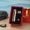 Pure Titanium Double-Layer Insulated Tea Cup - Elegant High-End Business Gift
