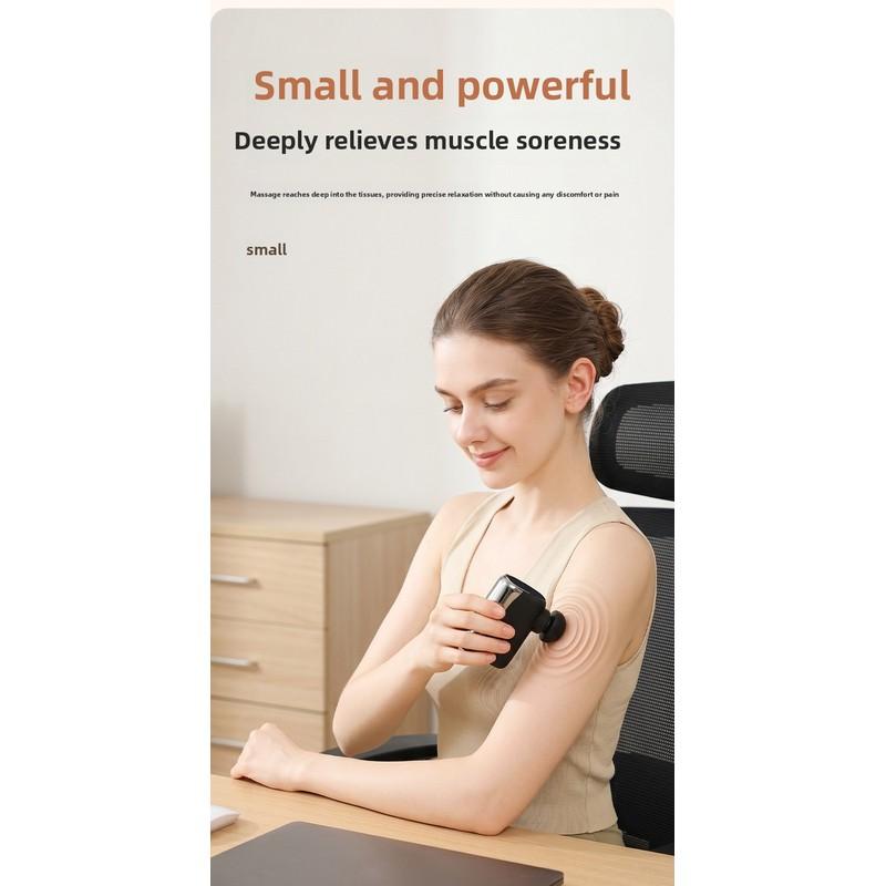 Pocket Mini Massage Gun, Compact Muscle Relaxing Massager