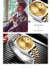 Tycoon Gold Leuchtende Herrenuhr - Lupe Kalender, Bestseller, Grenzüberschreitende Partneroption
