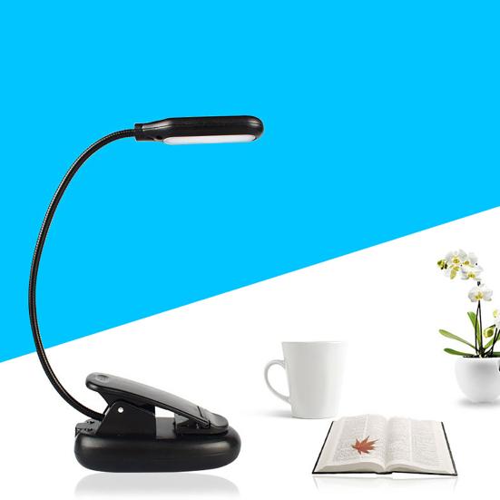 Rechargeable Light Night Clip-On Design E-reader Reading Reading Lamp