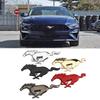 20x7.5CM para 2.3T Shelby V6 V8 GT350 GT500 GT 2015-2017 Insignia Emblema Parachoques Delantero Coche Pegatina Trasera Caballo Galopante