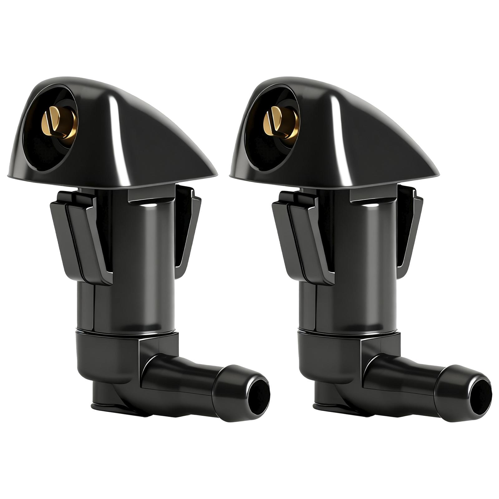 

2 шт. Форсунки омывателя лобового стекла для Honda Civic Accord MK7 FR-V Element Odyssey 2003-2006 OE# 76810-SDA-A11 чёрный