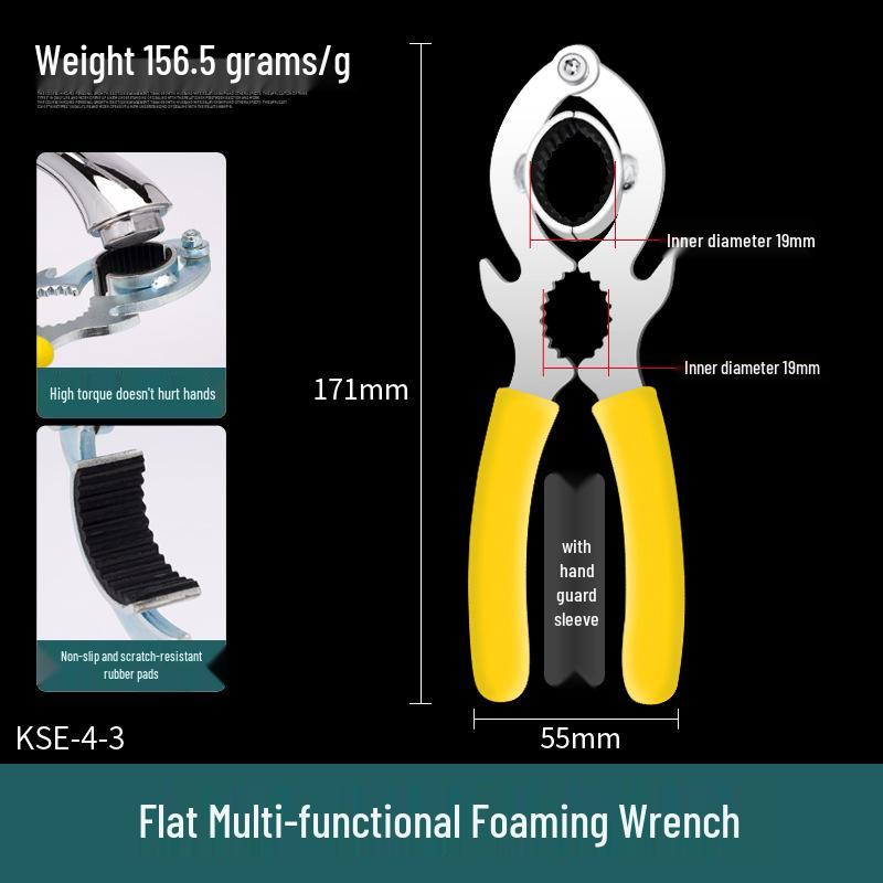 Multi-Functional Aerator Wrench & Faucet Filter Removal Tool