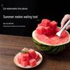 Free Shipping: Stainless Steel Watermelon Slicer & Dicer - Fork Integrated Tool