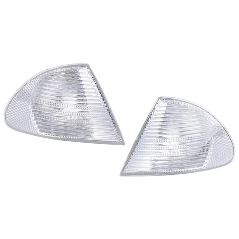 Precise For BMW 3 Series E46 Sedan 1999-2001 Pair Park Signal Corner Marker Lights Lamps 63136902766 63136902765