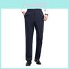 Business Casual Pants For Men With Polyester Fabric Micro Elastic Slim Fit Summer Workwear