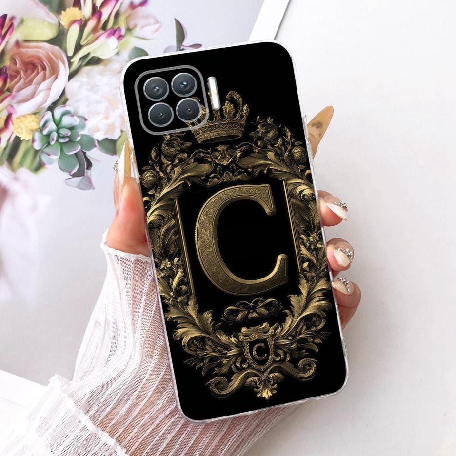 For Oppo A73 Case CPH2099 Luxury Fashion Letters Cover Soft Silicone Case For Oppo A93 A 73 OppoA73 OppoA93 CPH2121 Fundas Coque