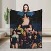 Katseye Music Girl Group Blanket Quality Soft Cozy  Throw Blanket Autumn Travel Couch Bed Funny Bedspread