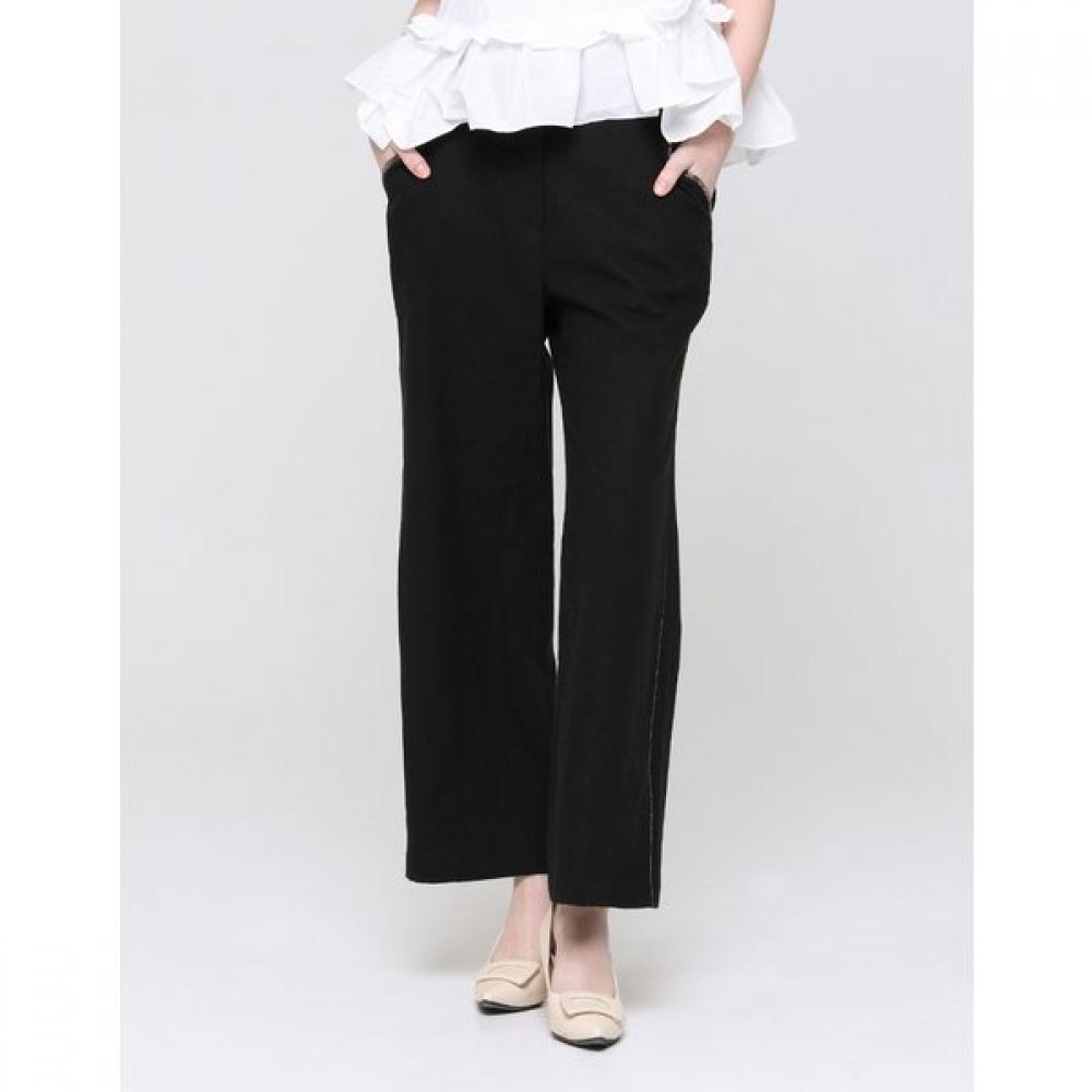 SON JUNG WAN Wide Glitter Line Slacks Zdl6262070