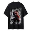Kimetsu No Yaiba Cotton Unisex Round Neck Anime T-shirt Men's and Women's Summer Fashion T-Shirt Autumn and Winter Innerwear