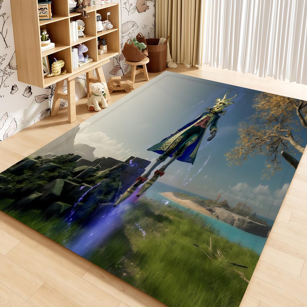 Door Game Mat N-Nightingale Bedside Entrance Bath Floor Game Decoration Corridor Door Mat Survival Carpet Living Room Balcony