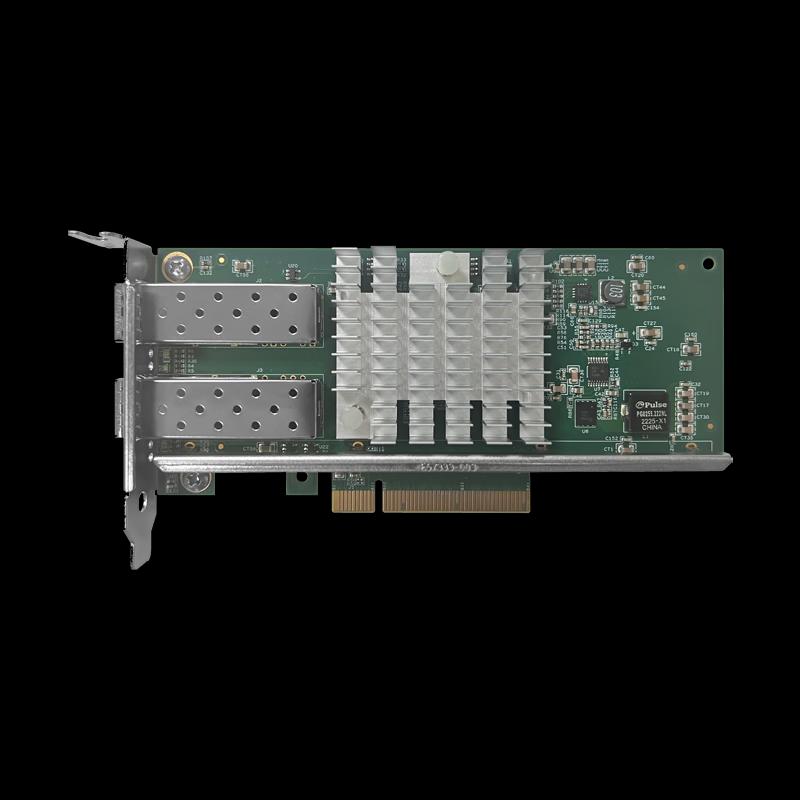Femrice Intel X520 Dual Port 10G Fiber Optic PCIe Server NIC (CN Version)