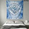 Dynamo Moscow Power Wall Hanging Printed Fabric Blanket Decorative Tapestries for Bedroom Living Room Home Decor