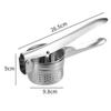 Potato Ricer with Ergonomic Handle Heavy Duty Potato Ricer Stainless Steel Vegetable Fruit Ricer for Mashed Potatoes