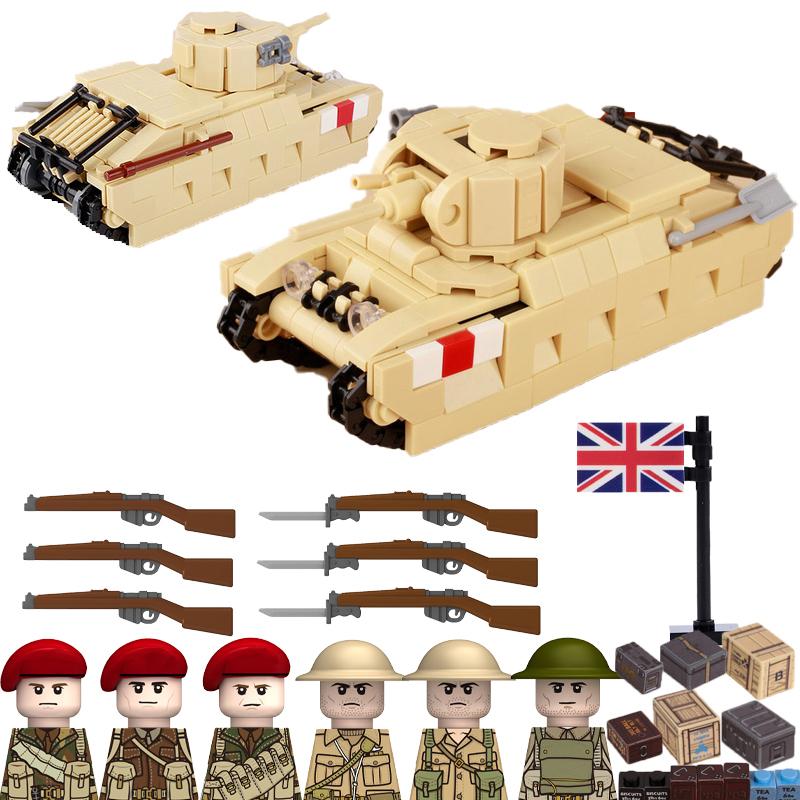 High-Quality Moc Army style Armored combat vehicle High-Quality Car High-Quality Building High-Quality Blocks High-Quality British High-Quality