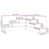 VidaXL 4-Tier Planter 80.5x79x36 Cm Solid Pine Wood 825317