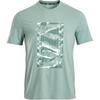 Soft Stretch Short Sleeve T-Shirt Men's Green Jade Color