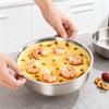 Ciotola per Cottura a Vapore per Uova in Acciaio Inossidabile con Coperchio Pentola per Cottura a Vapore per Alimenti Resistente al Calore per Microonde Piatto per Budino per Cucina di Casa