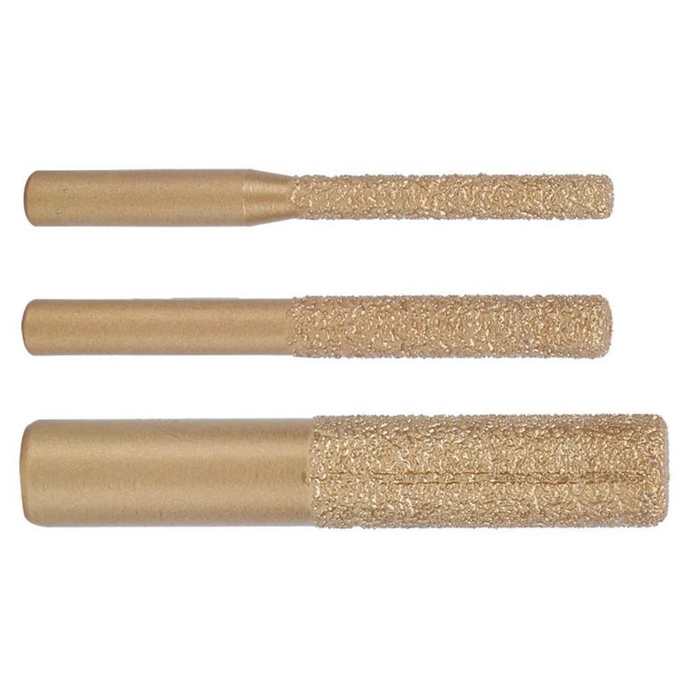 1pc Brazed-Diamond Router Bit Straight Shank Engraving Machine Tool For Marble