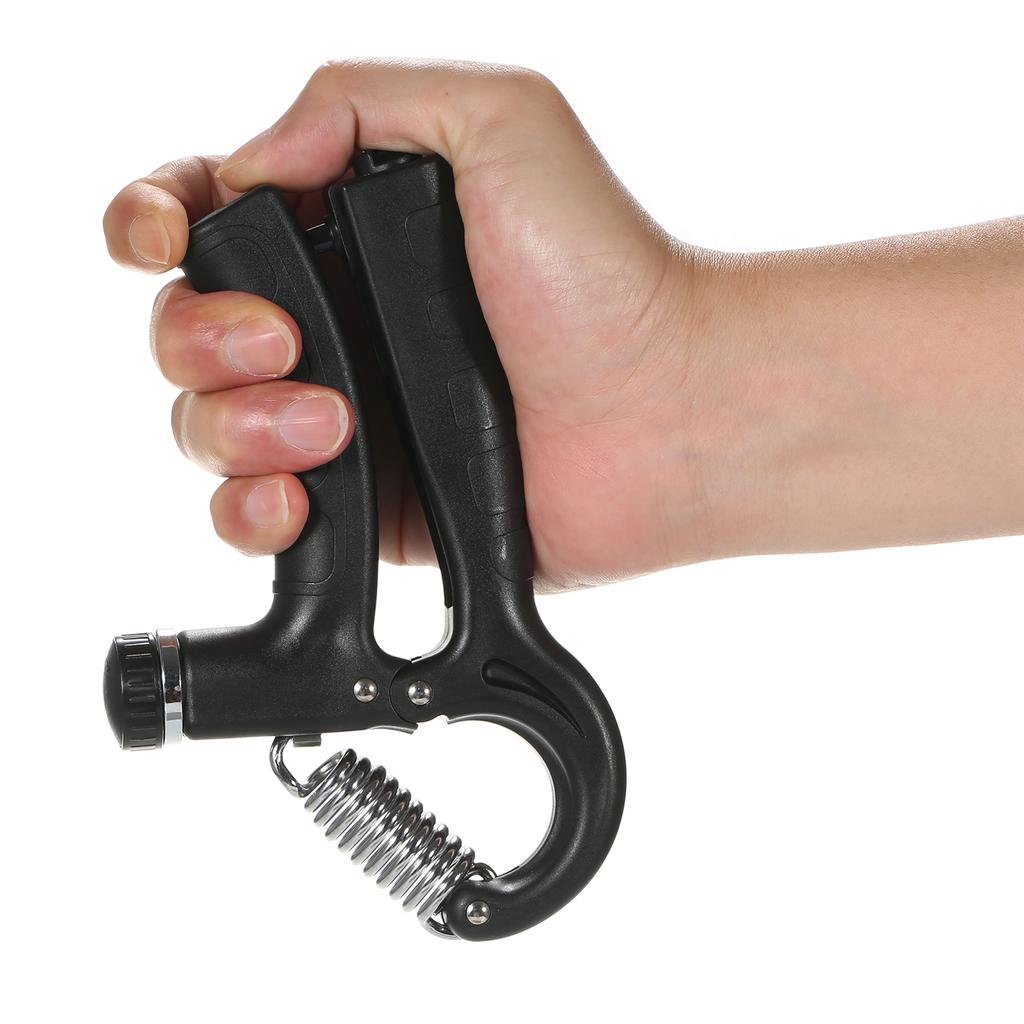 Handgriff-Stärkungsgerät mit Zähler, 5–60 kg, verstellbarer Widerstand, Fitness-Handtrainer für