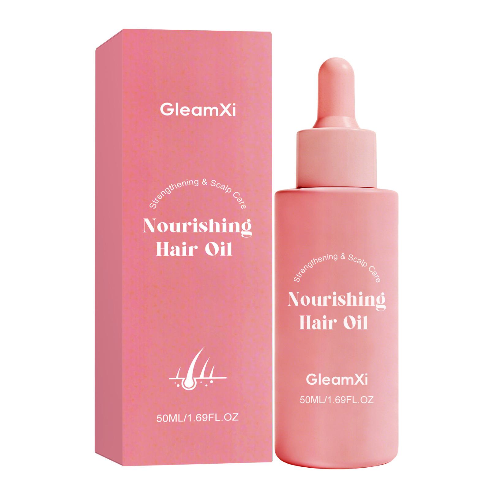 GleamXi Hair Oil: Smooth, Shiny & Moisturized Care for All Hair Types