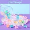 Adorable Cartoon Glow-in-the-dark Resin Rabbit Decorative Figurine For Desk
