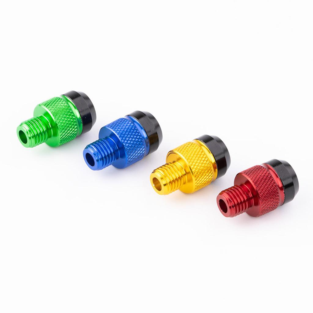 Motorcycle Mirror Hole Plug Screws for Honda Aluminum Rearview Mirror Hole Plugs Screws Bolts Replacement Mounting Screw