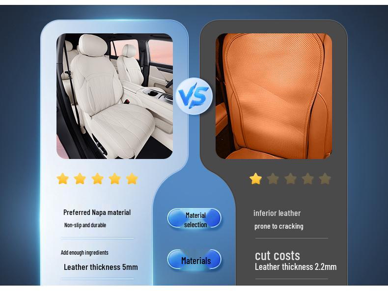 Zhi Guang L Universal Seat Cushion: 25 Styles, All-Season Ventilated Breathable Car Interior Cover.
