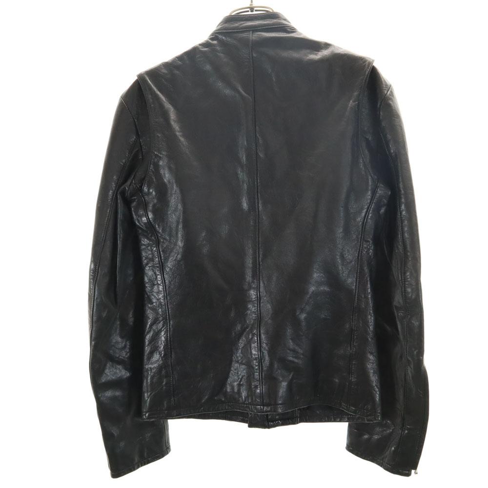 LITHIUM HOMME made in Japan Single riders jacket 42 black leather jacket Men's Used