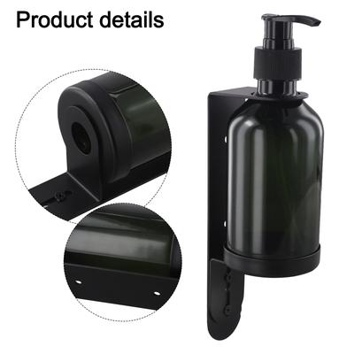 Sleek Design Wall Mounted Manual Soap Dispenser Pump Bottle Perfect for Organizing Your Shower Gel Lotion and More Products