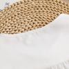 Scollo Morbido Delicato Pizzo di Cotone Decorazione Comodo da Indossare Applicazione per Collo per Vestito